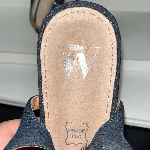 Anthropologie Vanessa Wu Embellished City Flats. - Picture 5 of 7